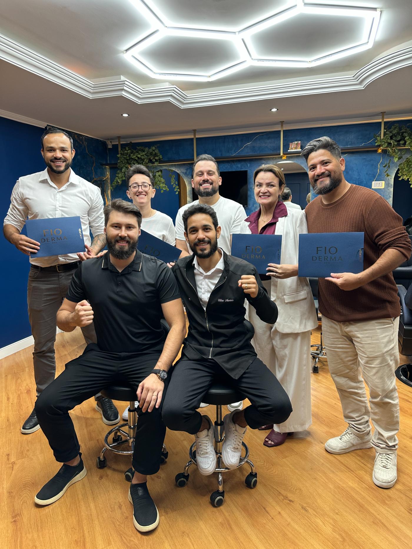 Alunos certificados Fio Derma Pro