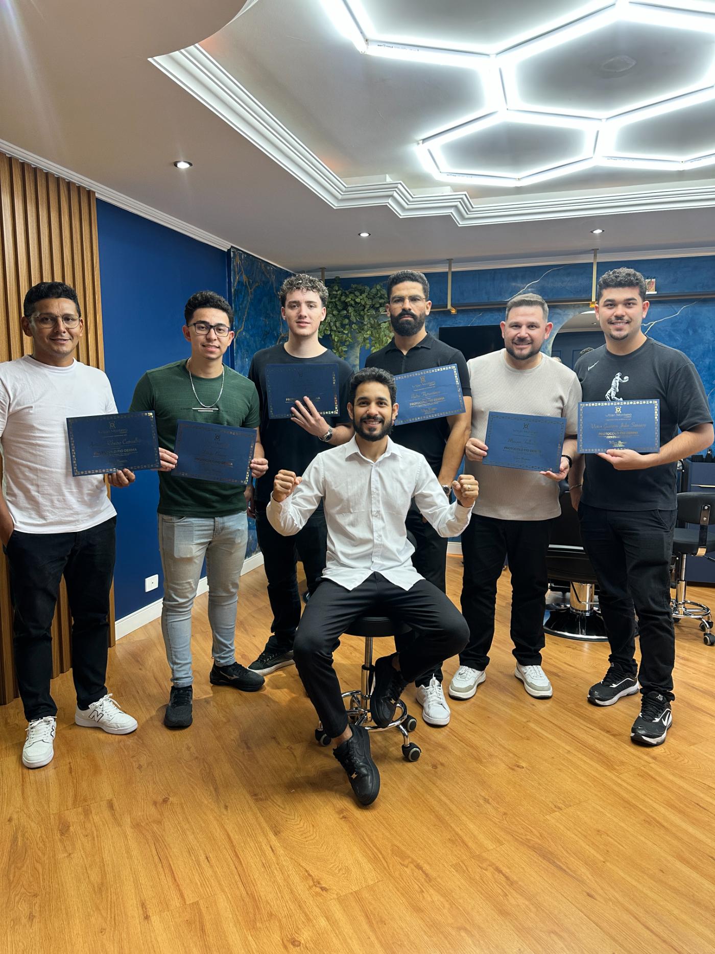 Turma de alunos formados